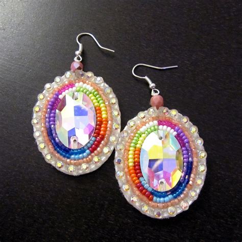 Powwow Glam Drop Earrings More Colors By Beyond Buckskin Boutique