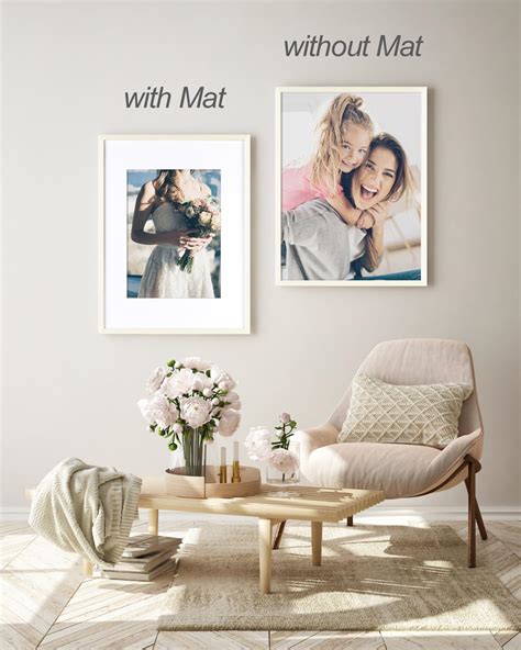 Yaetm X Picture Frame Matted To X Set Of Solid Wood Poster