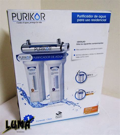 Sistema De Purificación Purikor Pkf 3uv Envió Gratis Mercado Libre