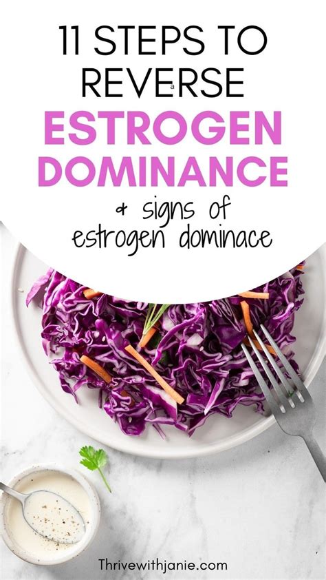 Steps To Reverse Estrogen Dominance Naturally Thrive With Janie