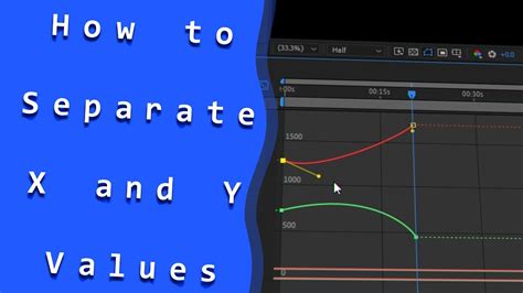 How To Separate X And Y Dimensions In After Effects YouTube