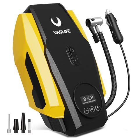 Buy Vaclife Car Tyre Inflator Air Compressor Car Tyre Pump V Dc