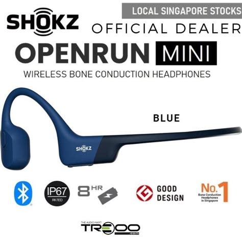 Official Shokz Openrun Mini Wireless Bluetooth Bone Conduction Sports