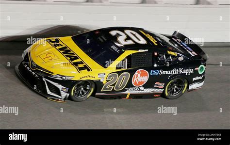 Christopher Bell during qualifying for the NASCAR Daytona 500 auto race at Daytona International ...