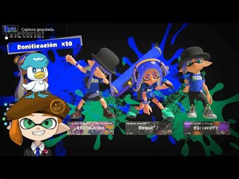 Apoyando Al Team Agua En El Splatfest De Pok Mon C Roque Jeiko Y