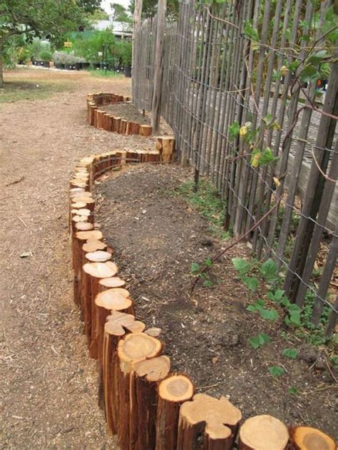 25 Great Ideas With Tree Trunks That Will Originaly Upgrade Your Garden | My desired home