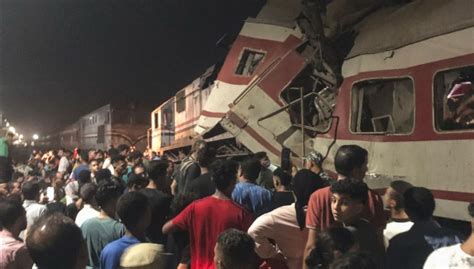 Cuándo fue el choque de trenes en Egipto