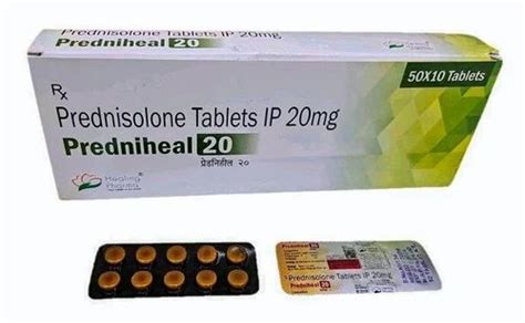 Prednisolone 20 Mg Tablet At Rs 70 Stripe Prednisolone Tablet In