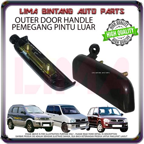 Perodua Kelisa Kenari Kembara Door Outer Handle Pembuka Pintu