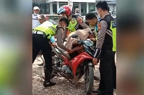 Viral Video Bocah Nangis Sambil Peluk Motor Karena Ogah Ditilang