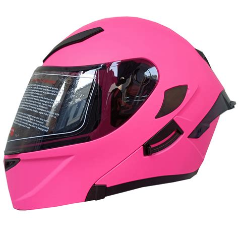 Motorcycle Dual Visor Flip Up Modular Full Face Helmets For Sale