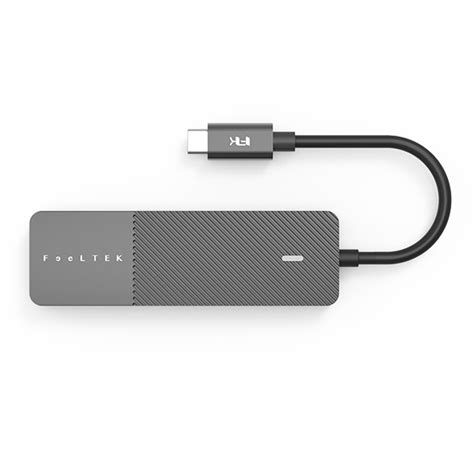 Jual Feeltek Portable In Usb C Hub Gray Gratis Ongkir Eraspace