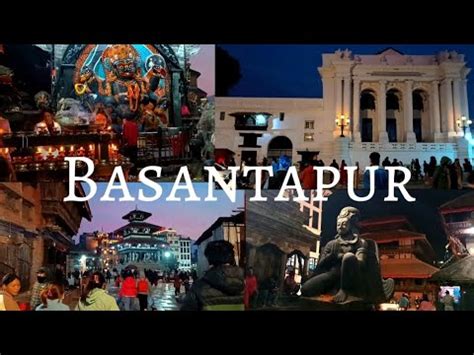 Night View Of Basantapur Durbar Square Kathmandu Basantapur Vlog