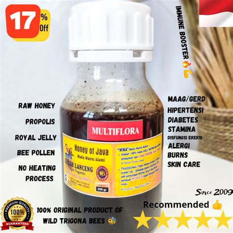 Jual Honey Of Java Madu Hitam Trigona Klanceng 100 Asli Murni Liar