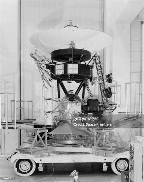 A Voyager Space Probe In A Clean Room At The Jet Propulsion News