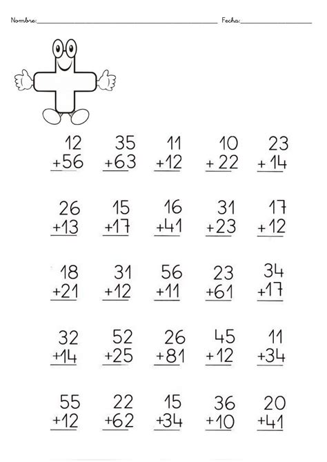 Ejercicios De Matematicas Sumas Para Imprimir Images