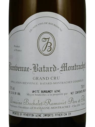 2020 Domaine Bachelet Ramonet Bienvenues Bâtard Montrachet Grand Cru