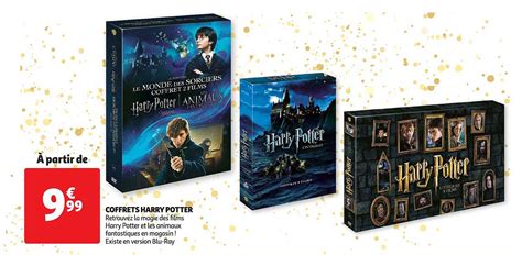 Promo Coffrets Harry Potter Chez Auchan ICatalogue Fr