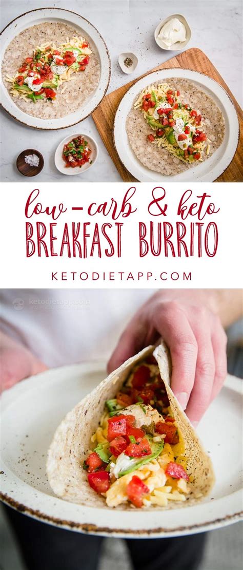 Low Carb Breakfast Burrito Ketodiet Blog