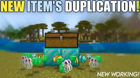 New Duplication Glitch In Minecraft Pe Bedrock Edition Items