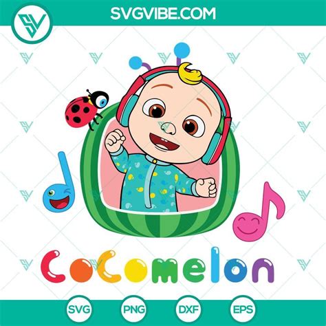 Cocomelon Halloween Svg Image Png Dxf Eps Cut Files For Cricut Svg Vibe