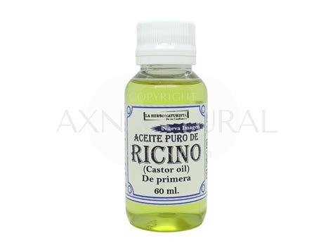 Aceite De Ricino Puro 60 Ml Axnatural