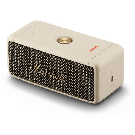 Marshall Emberton II Cream Portable Bluetooth Speaker Iconic