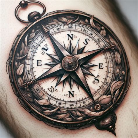 Compass And Coordinates Tattoo Designs Meanings And Inspiration