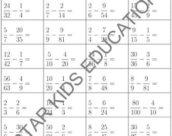 Printable Fraction Addition With Equivalent Fractions Worksheet