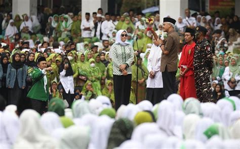 Apel Peringatan Satu Abad Nu Di Temanggung Meriah Nayantaka