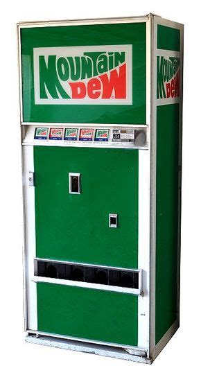 1974 Mountain Dew Vending Machine Vending Machine Mountain Dew Soda