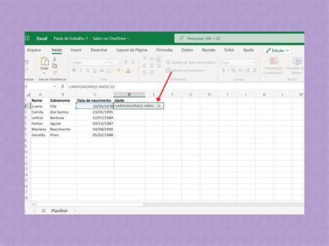 Como Calcular Idade No Excel Aplicativos E Software Tecnoblog