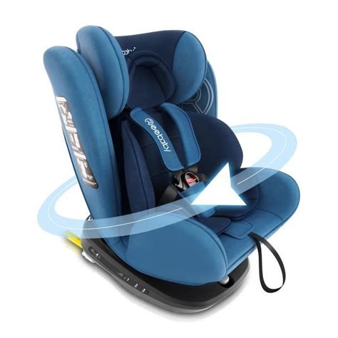 Reebaby Si Ge Auto Pivotant Isofix Groupe Kg Bleu