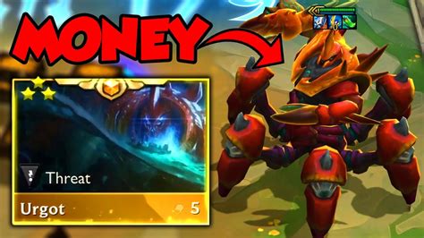 I MADE AN INFINITE MONEY MAN URGOT 3 STAR TFT Set 8 5 YouTube