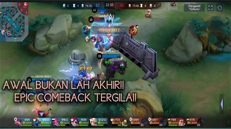 Epic Comeback Tergila Pertaruhan Mmr Top Global Grock Youtube