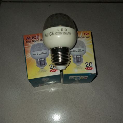 Jual Lampu Led 1 Watt ALICE Shopee Indonesia