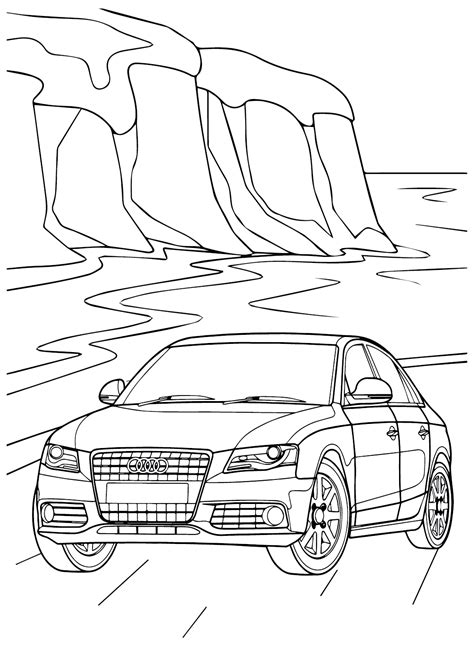 Audi A Coloring Page Pictures Free Printable Coloring Pages