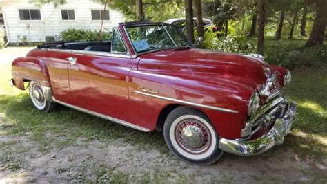1952 Plymouth Cranbrook Convertible Nice For Sale