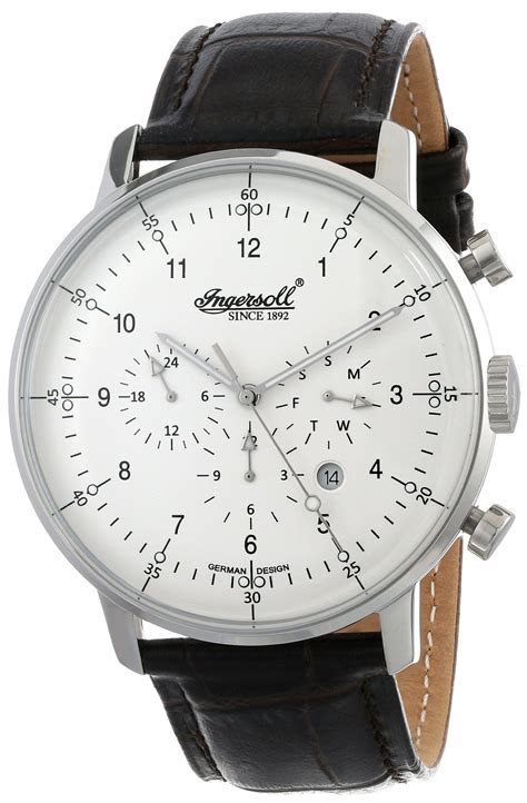 Ingersoll Men S In Wh Houston Analog Display Automatic Self Wind