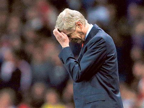 Champions League Arsene Wenger On Edge After Arsenal Slip Football