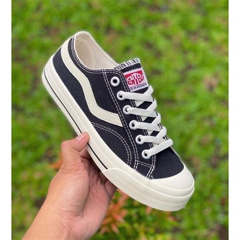 Jual Sepatu Ventela Public Ventela Public Low High Black Natural