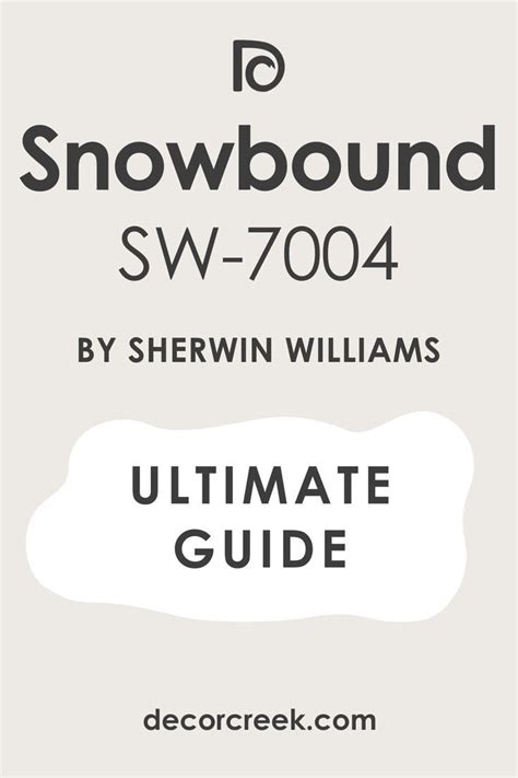 Ultimate Guide Snowbound Sw Paint Color By Sherwin Williams In