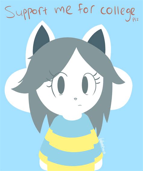 Support Temmie By Leloopwo On Deviantart