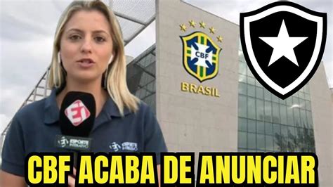 PLANTÃO URGENTE ACABOU DE ANUNCIAR CBF CONFIRMOU NOTÍCIAS DO