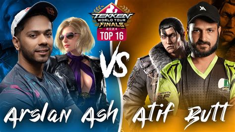 Arslan Ash Nina Vs Atif Dragunov Top Tekken World Tour