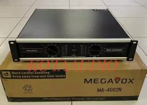 POWER AMPLIFIER MEGAVOX MA 4002 MA4002N MA 4002N ORIGINAL Lazada