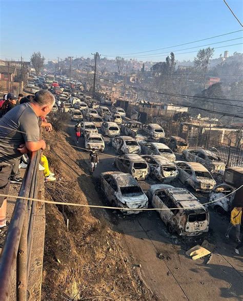 Veja imagens dos incêndios que mataram 51 no Chile