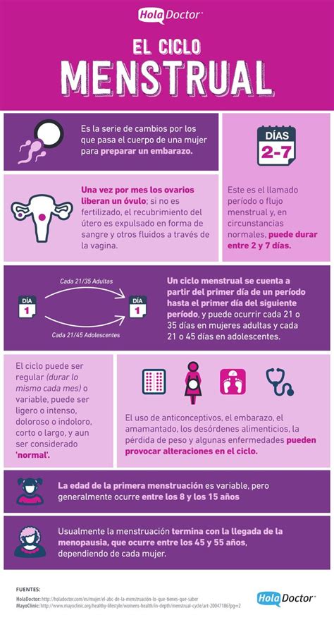 Todo Lo Que Debes Saber Sobre El Periodo El Ciclo Menstrual Salud