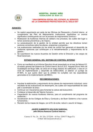 Informe Pormenorizado 2 PDF