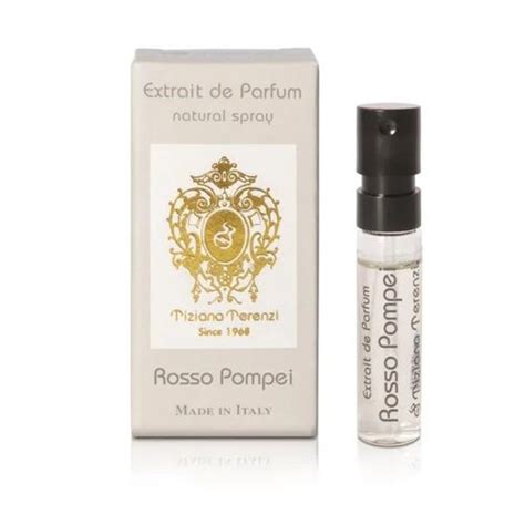 Tiziana Terenzi Rosso Pompei Extrait De Parfum Sample Spray 1 5 Ml